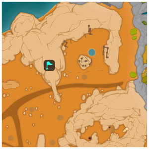 Desert Smuggler's Blossom 1 map