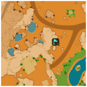 Desert Smuggler's Blossom 9 map