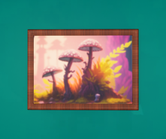 "Pink Mushrooms" by P.J. Addere 500