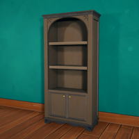 Small Wooden Bookcase 400