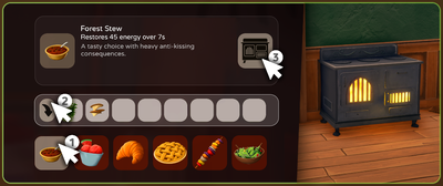 Tutorial on Oven Recipe Crafting Image