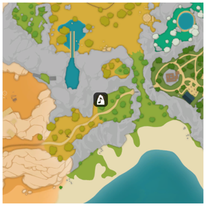 Cliffs Bell puzzle 1 map