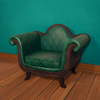 Green Armchair 450
