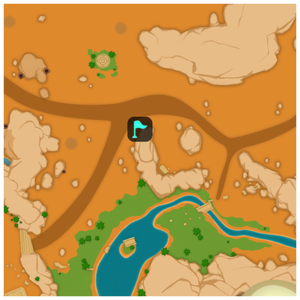 Desert Smuggler's Blossom 10 map