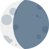 Wanning Crescent Moon Image