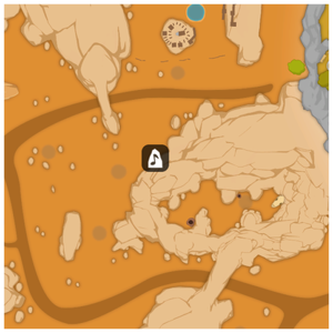 Desert Bell puzzle 1 map