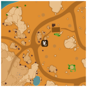 Desert Scorpion Puzzle 4 map