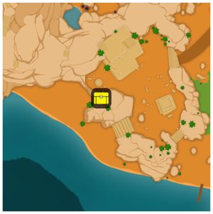 Desert Chest 11 map