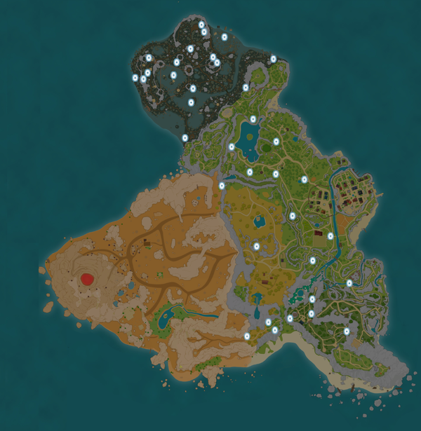 Beehive Location map