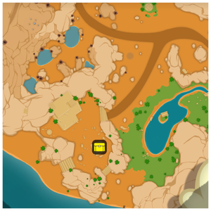 Desert Chest 12 map