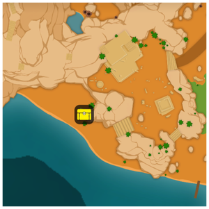 Desert Chest 10 map