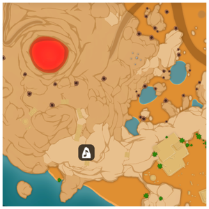 Desert Bell puzzle 2 map