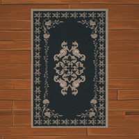 Square Decorative Carpet 200