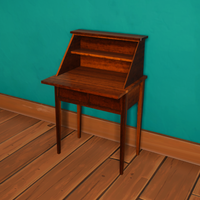 Small Wooden Desk 600