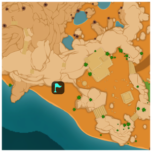 Desert Smuggler's Blossom 16 map