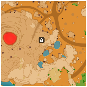Desert Musical Notes puzzle 2 map
