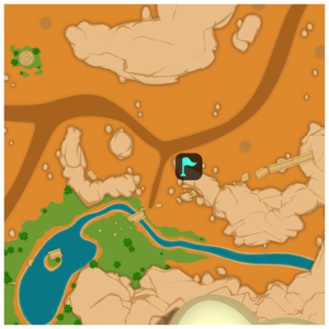 Desert Smuggler's Blossom 11 map